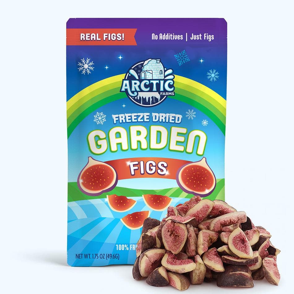 Freeze-Dried Figs, Naturally Sweet, Chewy-Crisp & Irresistibly Wholesome Real Fruit Snack, Large Resealable Bag (1.75 oz)
