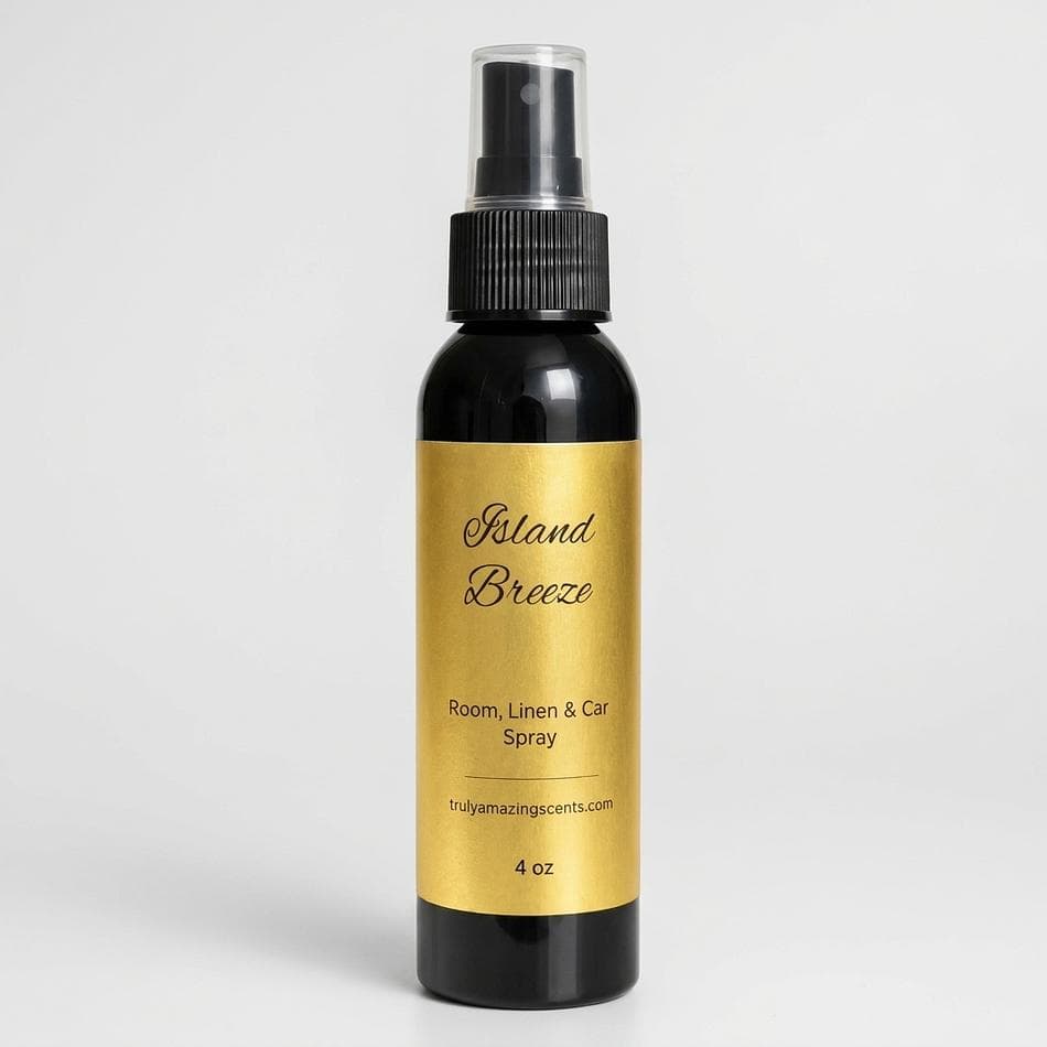 Coconut & Lime Room Spray, Premium Fragrance Oils, Odor Eliminizer, Fabric & Car Freshener, 2 oz or 4 oz