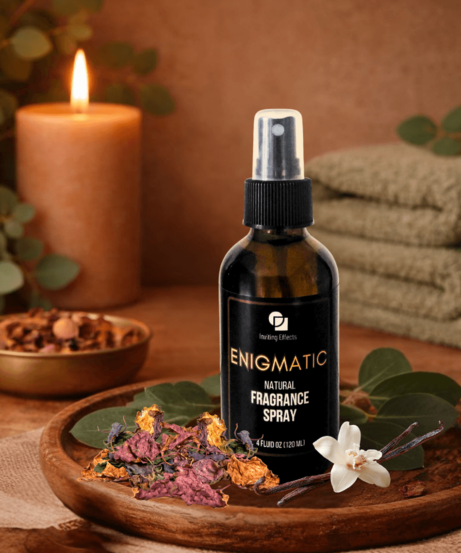 Natural Unisex Fragrance Spray - ENIGMATIC 4 oz  or 1 oz Spray Bottle