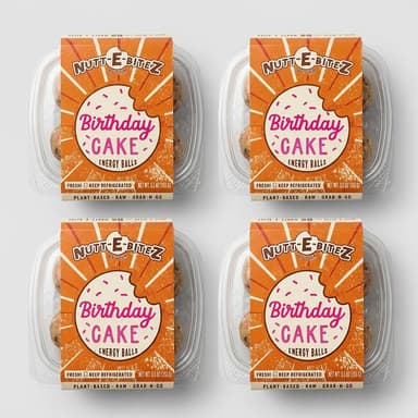 Birthday Cake Energy Balls (4-pack)