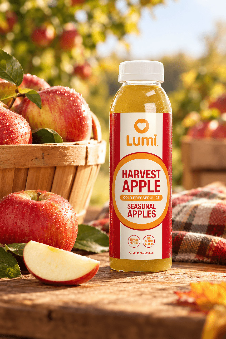 Harvest Apple: 6-10oz Bottles