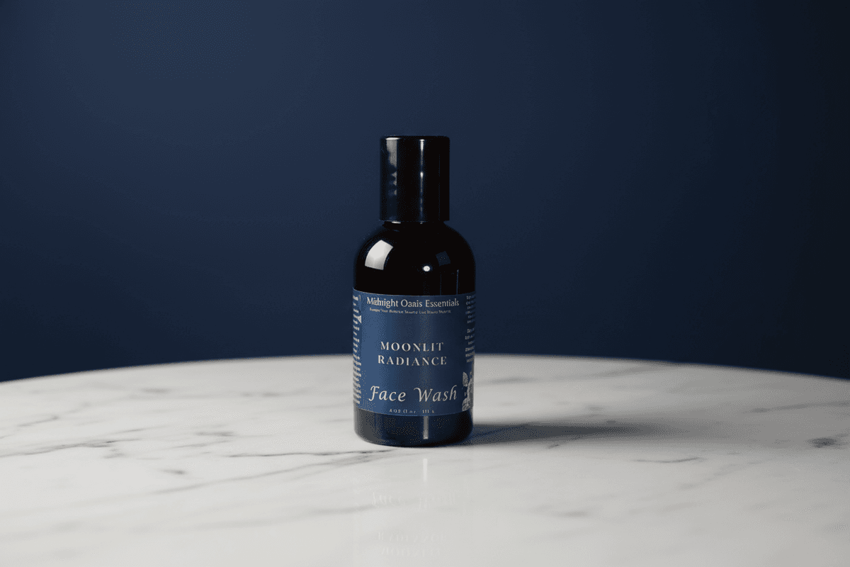 Moonlit Radiance – African Black Soap Face Wash ✨