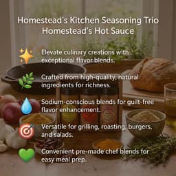 Homestead’s Kitchen Seasoning Trio-10