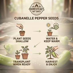 Cubanelle Pepper Seeds-4