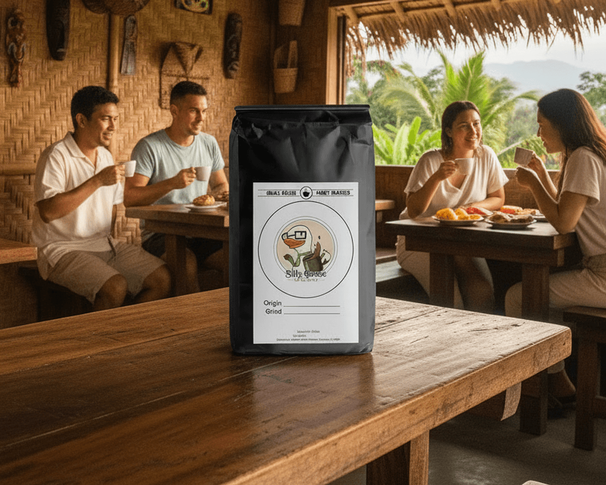 Single Origin Papua New Guinea Coffee, Bourbon & Typica, Caramel & Honey Notes, Medium-Dark Roast, 12 oz Bag. ***LET US KNOW IF YOU PREFER WHOLE BEAN OR STANDARD GRIND***