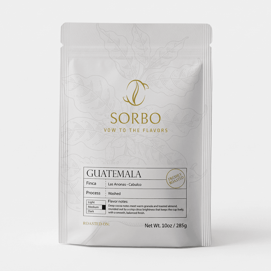 Single Origin Guatemala Coffee, Las Anonas Farm, Cocoa & Citrus Notes, Medium Roast, 10 oz Whole Bean or Ground