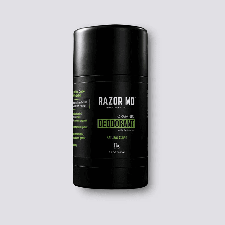Natural Deodorant Cream, Probiotics & Baking Soda, Odor Control, Aluminum-Free, Made in USA
