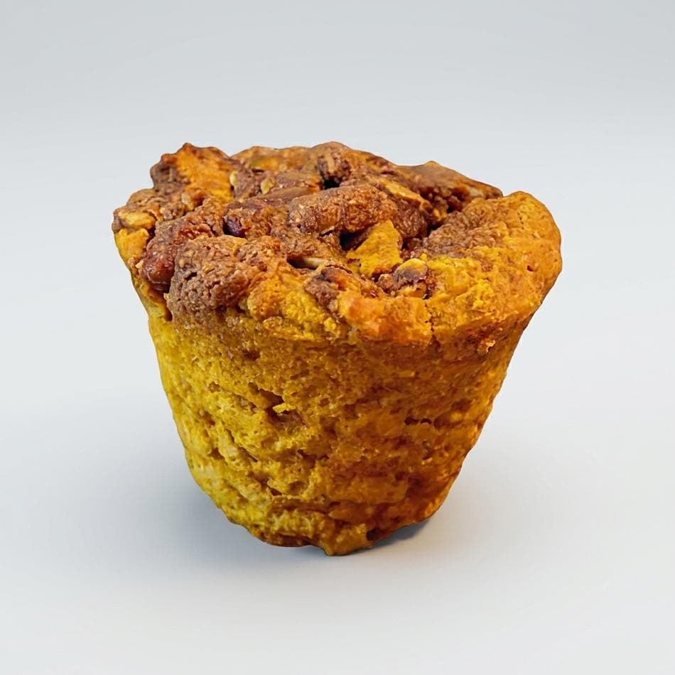 Lactation Muffin, Millet + Dates + Collagen, Oat-Free High-Protein Snack, Gluten-Free Dairy-Free, 1 Muffin