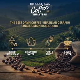The Best Damn Coffee - Brazilian Cerrado Single Origin-7