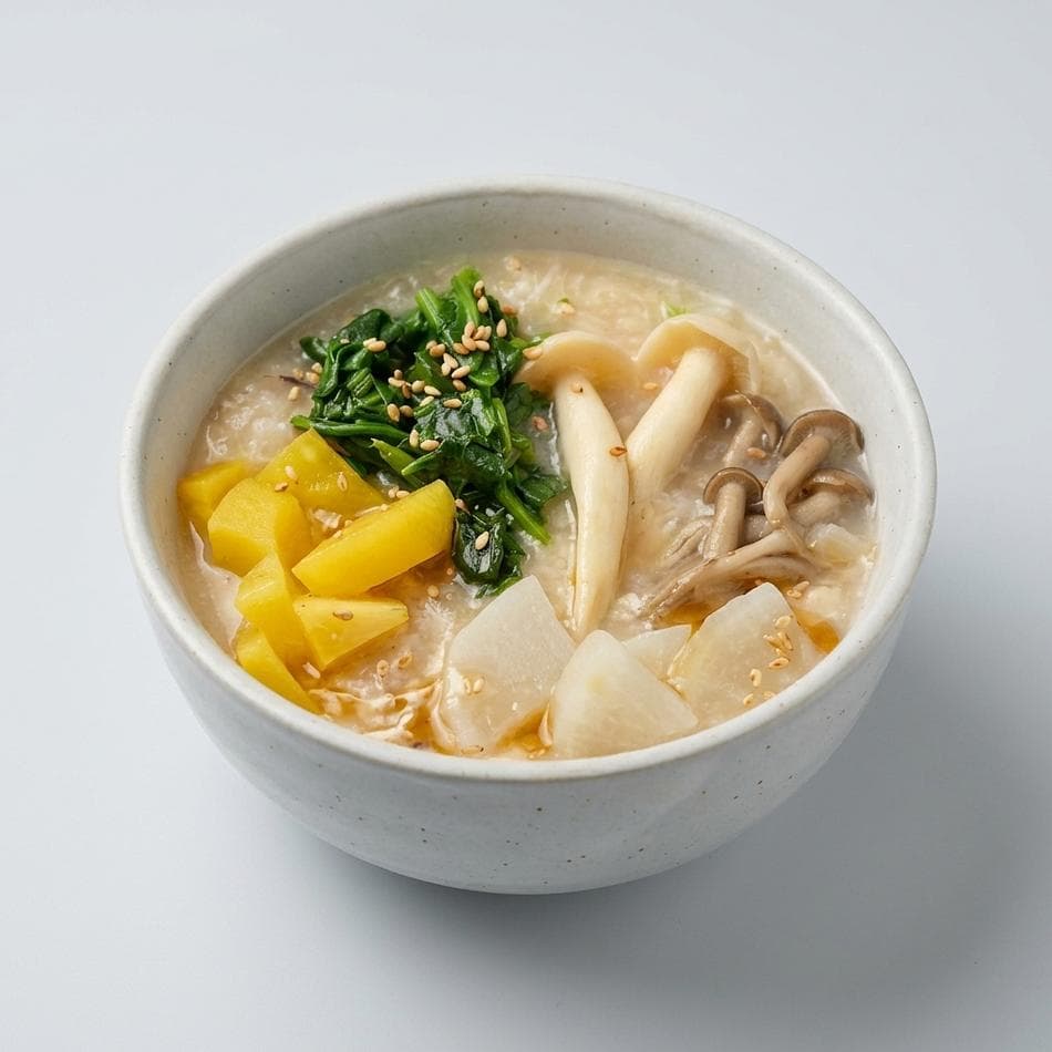 Chicken Congee (Jook), Organic Pasture-Raised Chicken, Warming Comfort Meal for Pregnancy & Postpartum, 1 Container