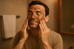 Pre-Shave Coffee Mint Scrub (8 oz)-0