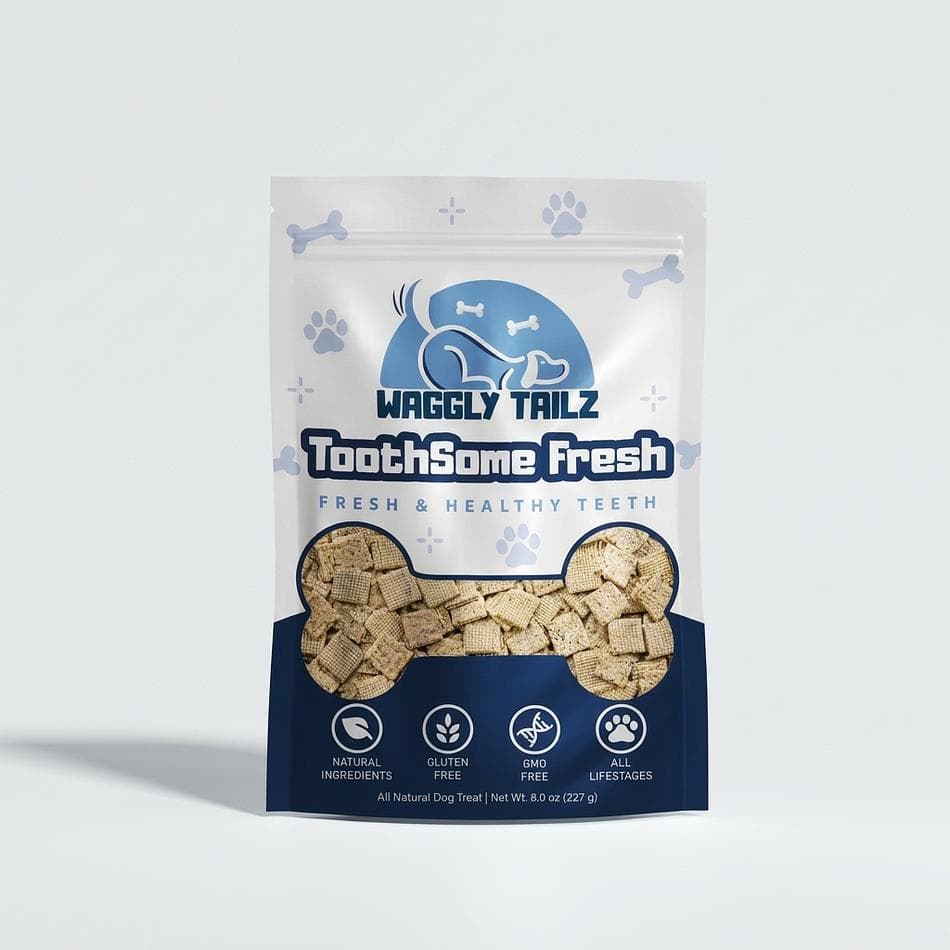 Dental Dog Treats, Natural Ingredients, Fresh Breath Support, 1 Bag