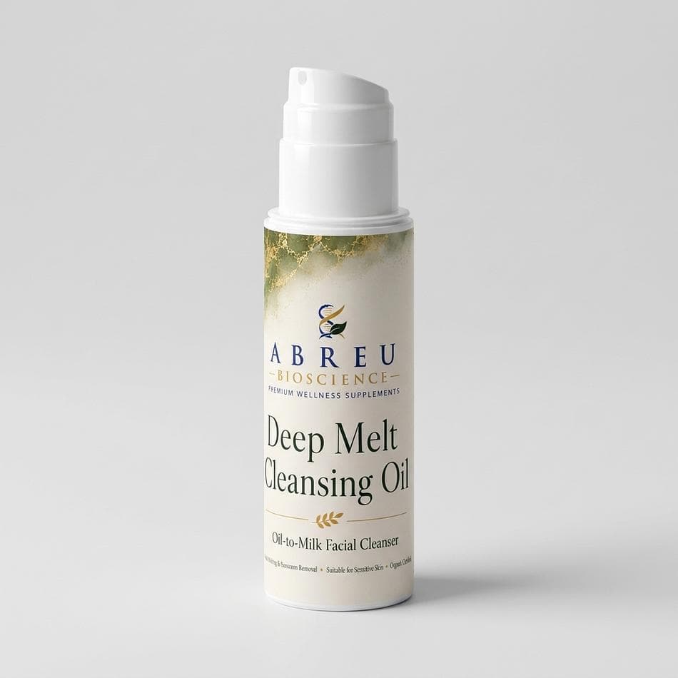 Oil-to-Milk Cleansing Oil, Sunflower Oil & Sea Buckthorn, Makeup Melting Cleanser for Sensitive Skin, 1 Bottle
