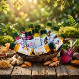 Organic Sea Moss Wellness Shots Sampler (12 × 2oz) | Ginger, Turmeric, Beet + Turmeric-Ginger | Refrigerated-2