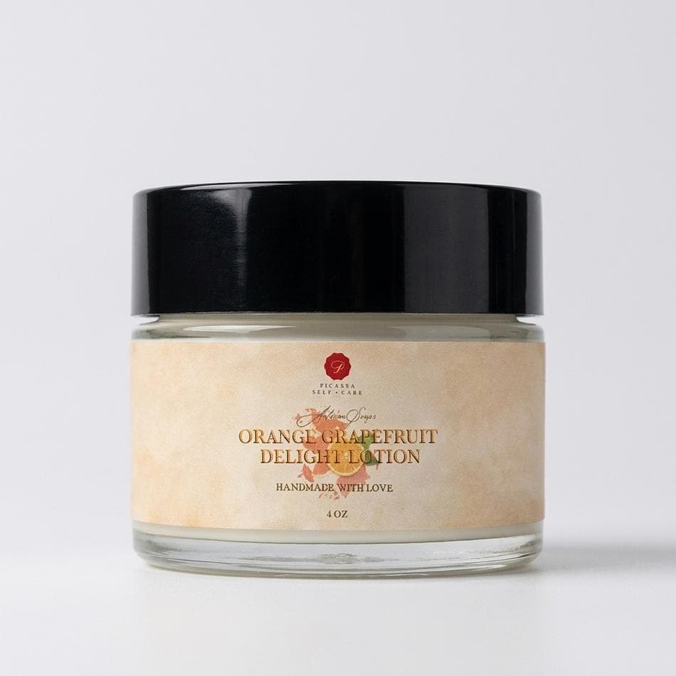 Vegan Body Lotion, Rosehip Oil, Hydrating Moisturizer for Dry Skin, Orange & Grapefruit Scent, 1 Bottle