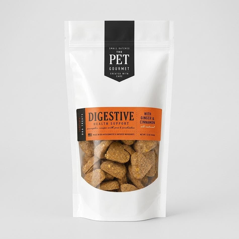 Digestive Support Soft Chews for Dogs, Pumpkin & Probiotics + Prebiotic Inulin, Healthy Stool & Gut Health, 12 oz Bag