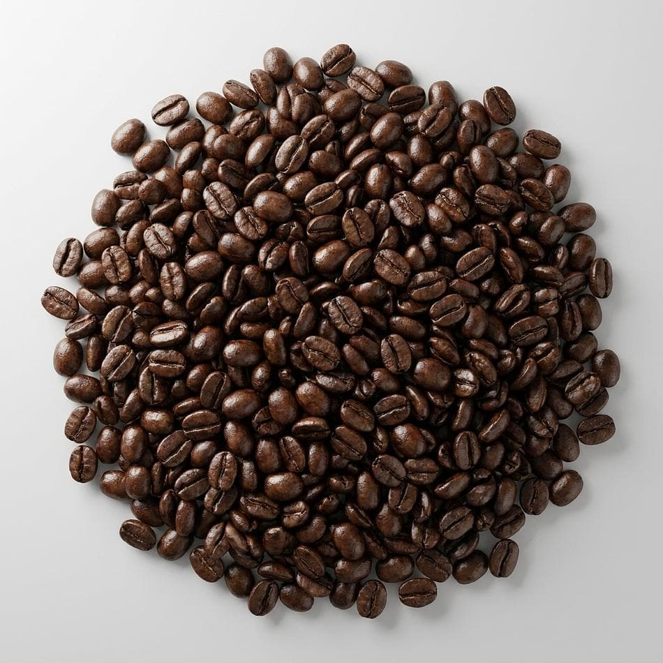 Dark Roast Coffee Beans, Papua New Guinea Blend, Bold Smooth Low-Bitter Profile, 1 lb Bag (Whole Bean or Ground)