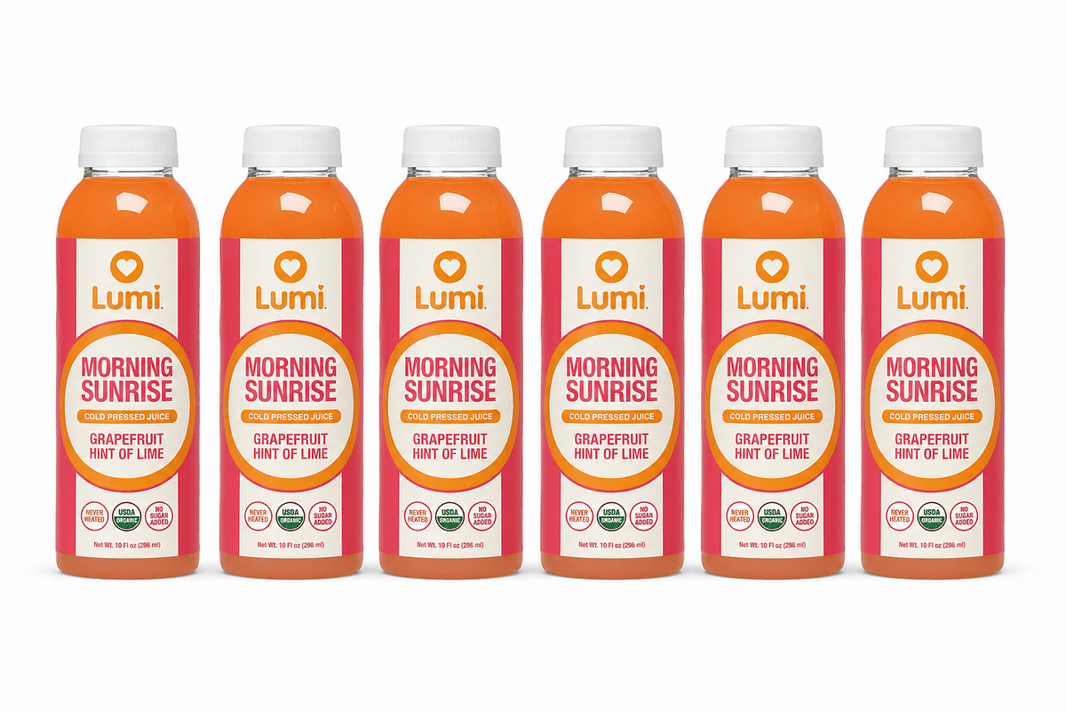 Morning Sunrise: 6-10oz bottles