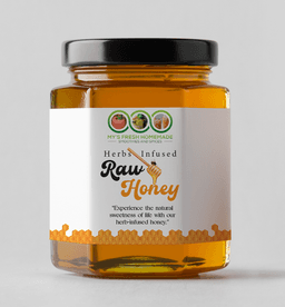 Infused Raw Honey 4 Oz-1