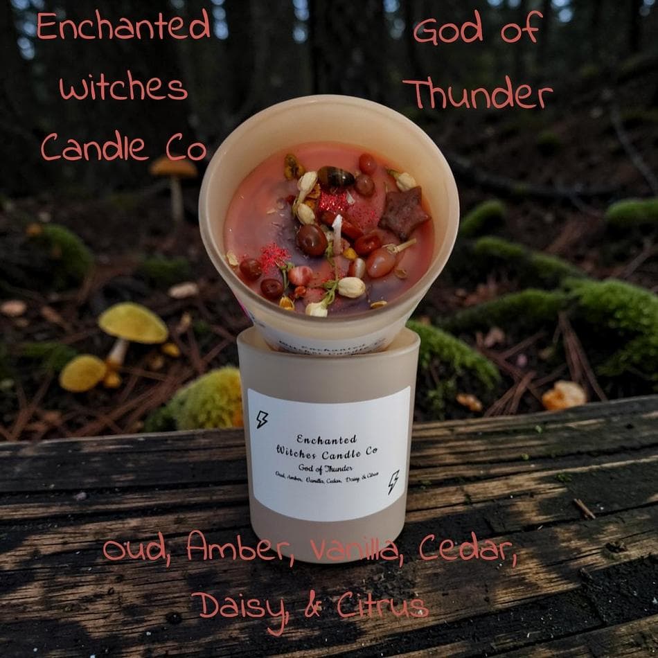 God of Thunder Candle