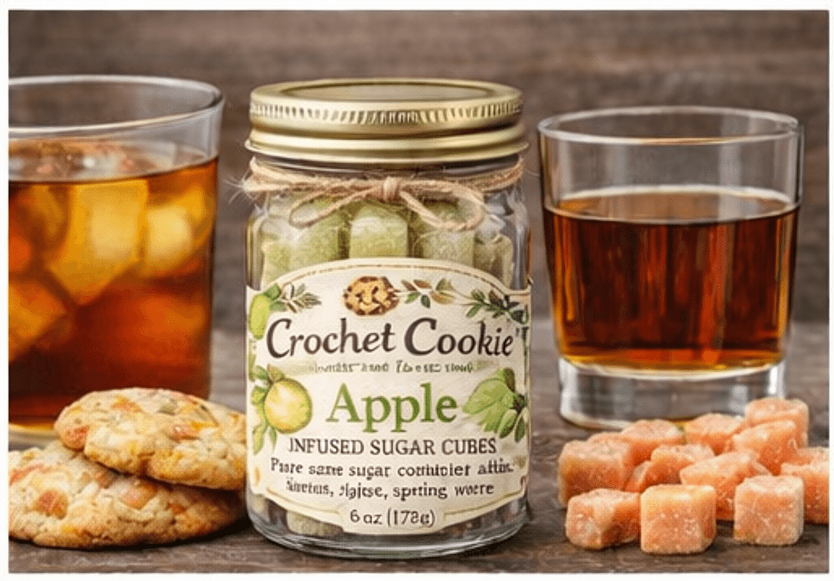 Apple Flavored Sugar Cubes, 54g
