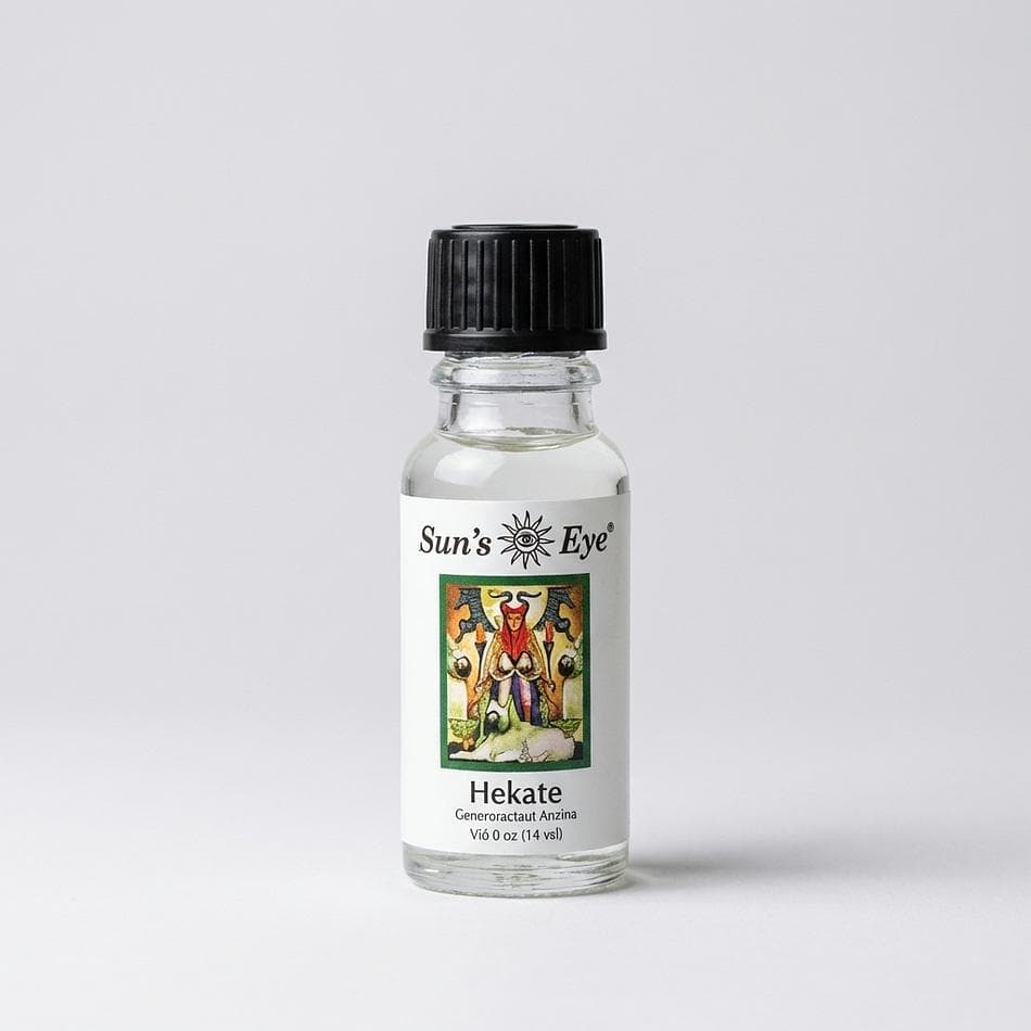 Hekate Ritual Aroma Oil, Anise Seed & Peppermint, Deity Devotional Scent, Concentrated Fragrance Blend, 0.5 oz (15 mL)