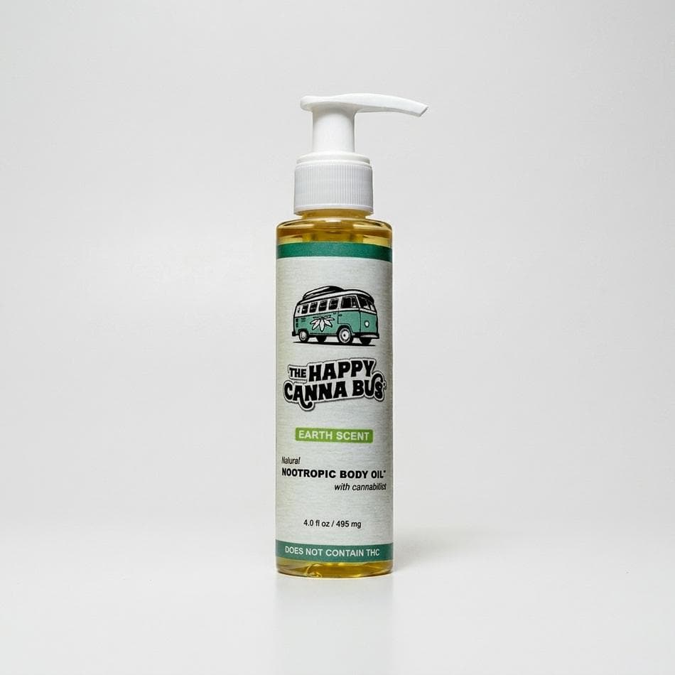 Eucalyptus Nootropic Body Oil™ THC free Hemp CBD 4oz