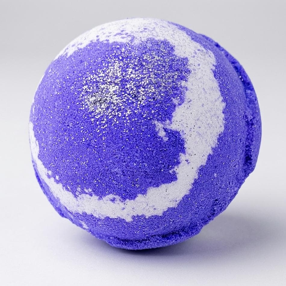 Aromatherapy Bath Bomb, Amber & Resin, Moisturizing Shea Butter, Sensitive Skin Soak, 1 Count