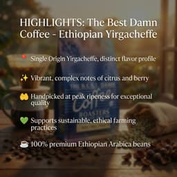 The Best Damn Coffee - Ethiopian Yirgacheffe Single Origin-9