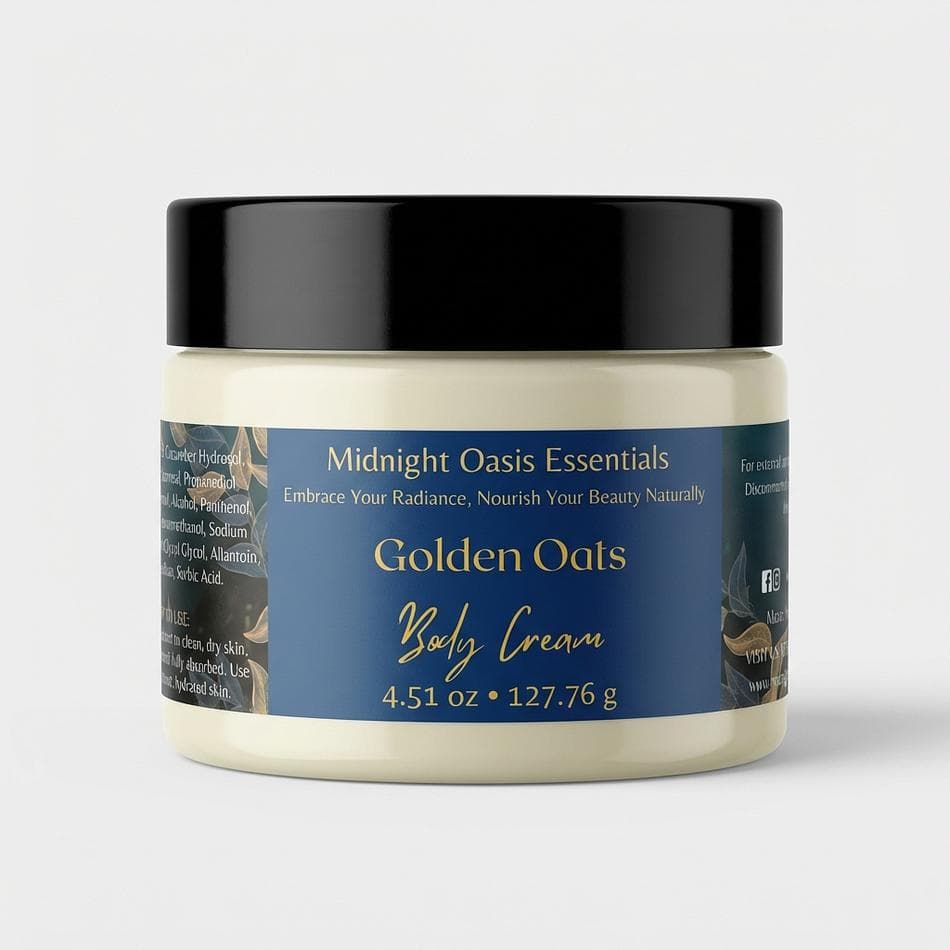 Golden Oats Body Cream (Unscented)