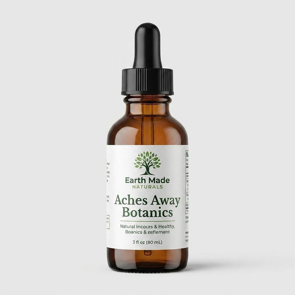 Herbal Pain Relief Tincture, Wild Lettuce + White Willow + Devil's Claw, Comfort Support, Liquid Drops, 1 oz or 2 oz