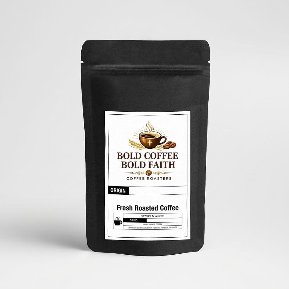 Light Roast Coffee Blend, South American Beans, Smooth Morning Flavor, Walnut & Toffee Notes, 12oz Bag (Whole Bean/Ground)