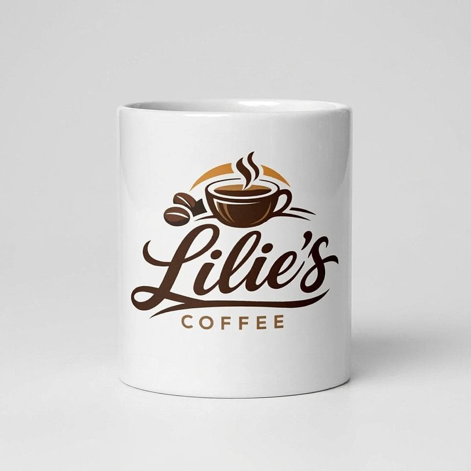 Glossy Ceramic Coffee Mug, Lead & BPA-Free, Dishwasher/Microwave Safe, 11/15/20 oz