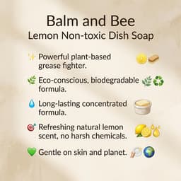 Lemon Non-toxic Dish Soap-5