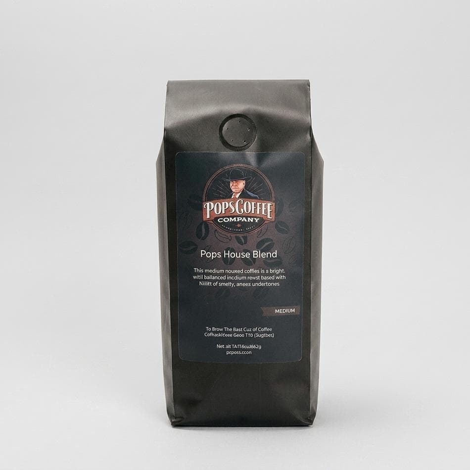 Medium Roast Coffee Blend, Sweet Nutty Smoky Notes, Bright & Smooth Daily Brew, 1 lb Bag (Whole Bean or Ground)
