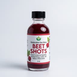 21‑Day Sea Moss + Beet Wellness Shots (42 × 2oz) | Organic, Vegan | Refrigerated-0