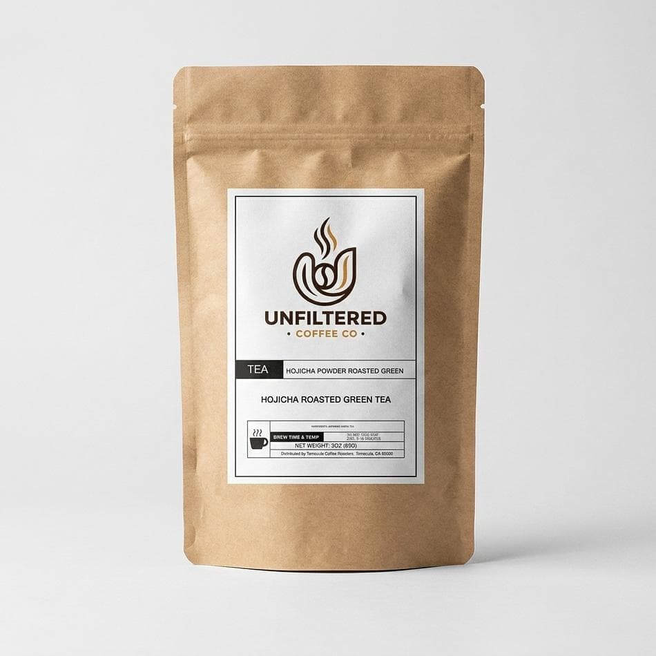 Hojicha Powder, Roasted Green Tea, Toasty & Low-Caffeine Latte Mix, Stone-Ground, 3 oz Loose Powder