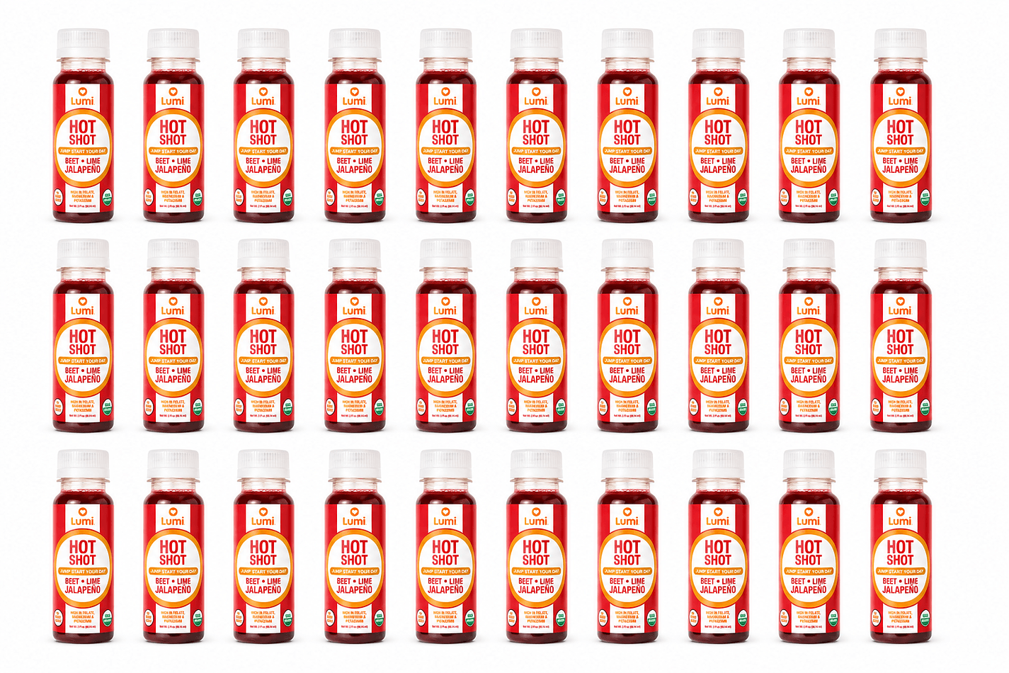 Hot Shot: 30-2oz Bottles