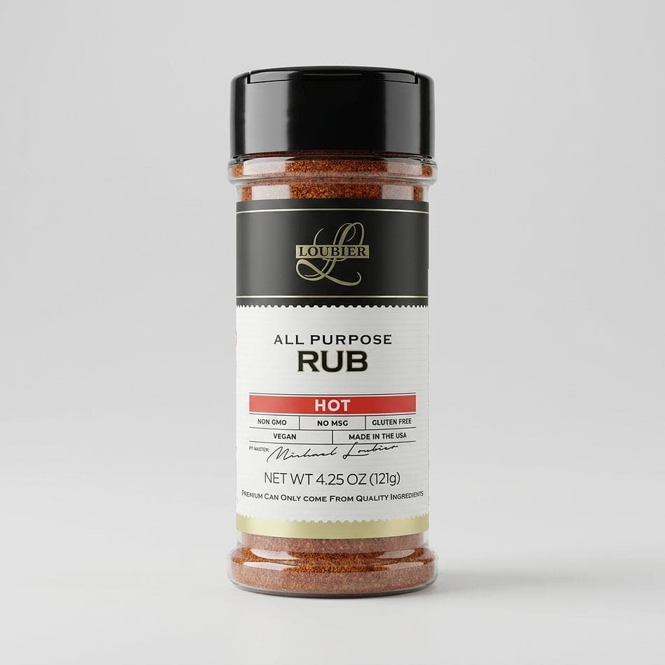 All Purpose Rub Hot - 1 Pack