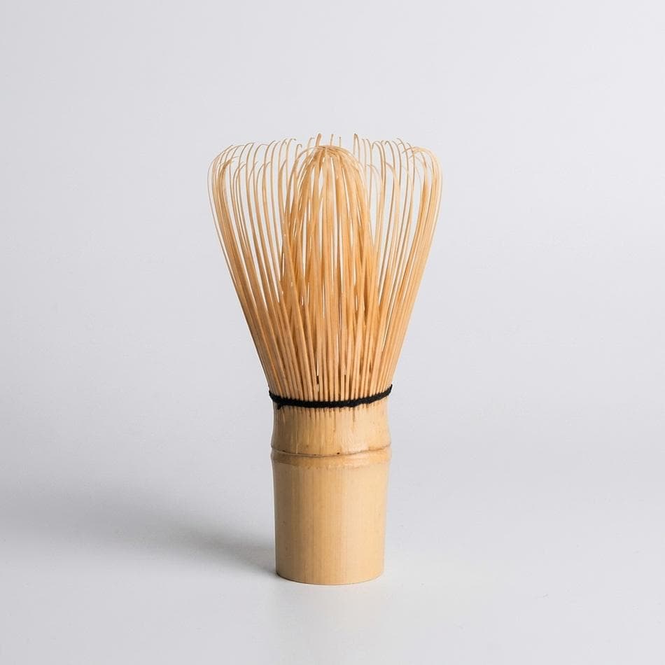 Bamboo Matcha Whisk (Chasen), Plastic-Free Frothy Lattes, Easy-Rinse Tool, 1-Piece