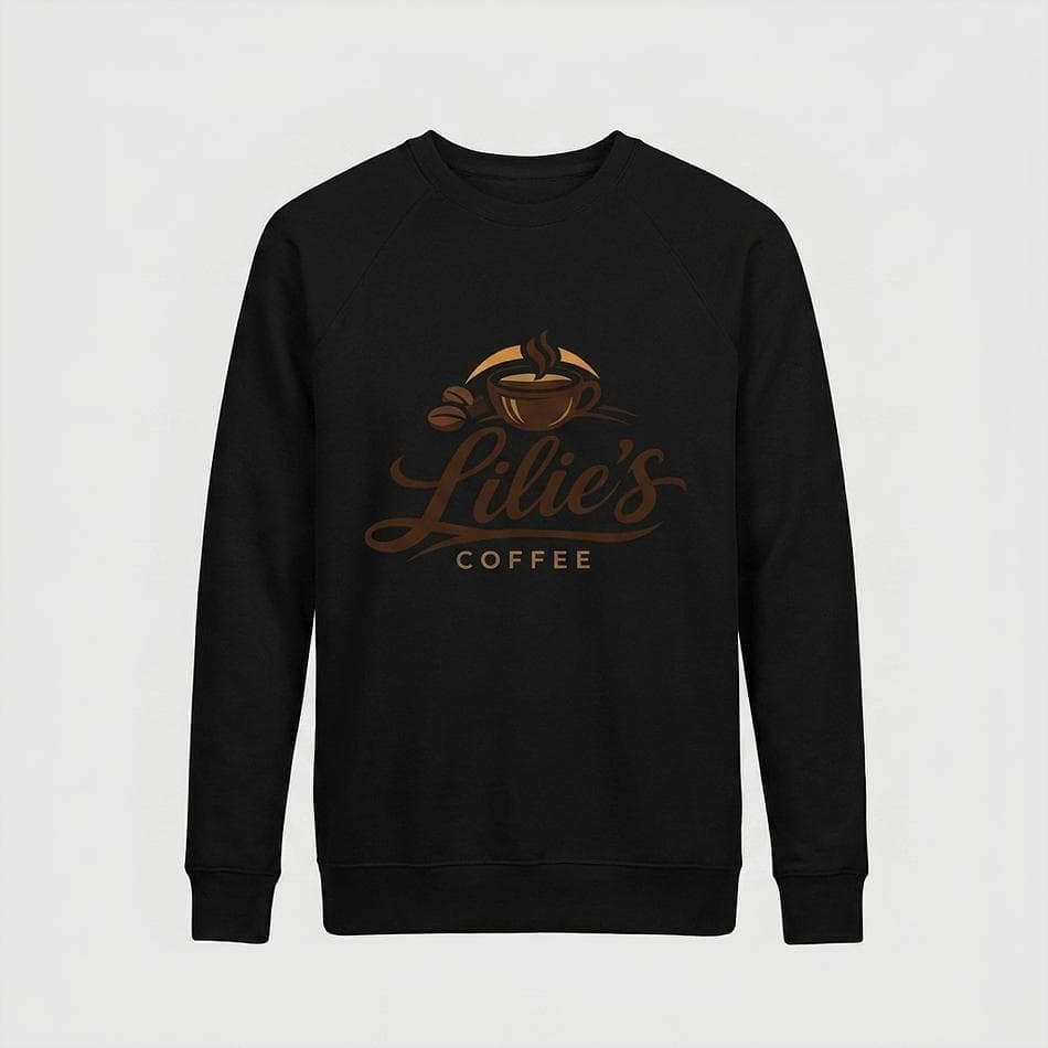 Organic Cotton Raglan Crewneck Sweatshirt, Brushed Fleece, Unisex Cozy Fit, 8.3 oz, Sizes XS–3XL
