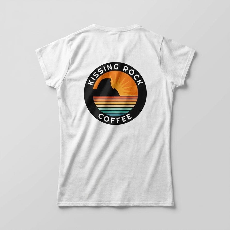 Women’s Logo T-Shirt, 100% Ringspun Cotton, Semi-Fitted Softstyle Tee, Back Print, S–2XL