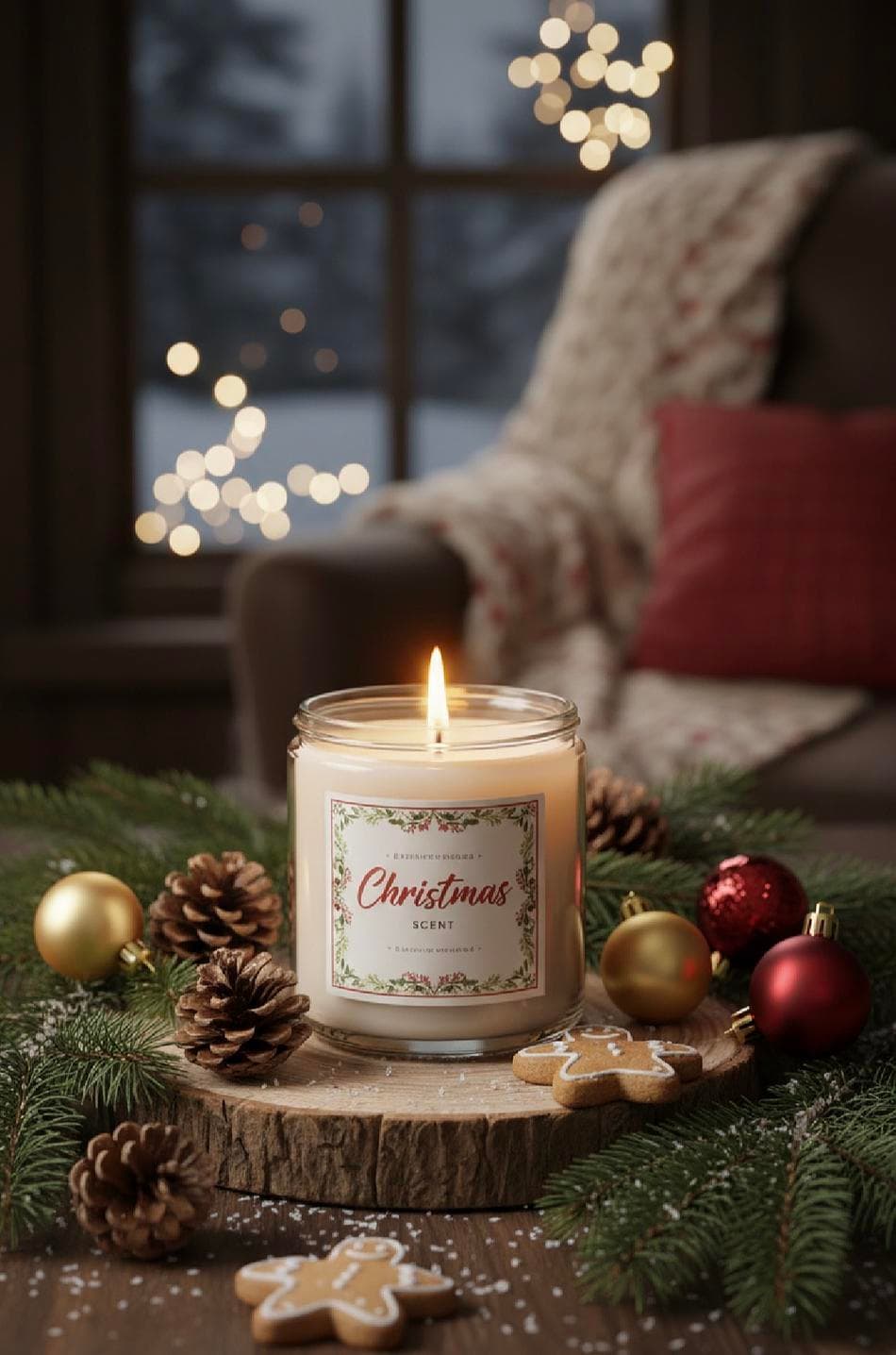 Christmas Tree Candle