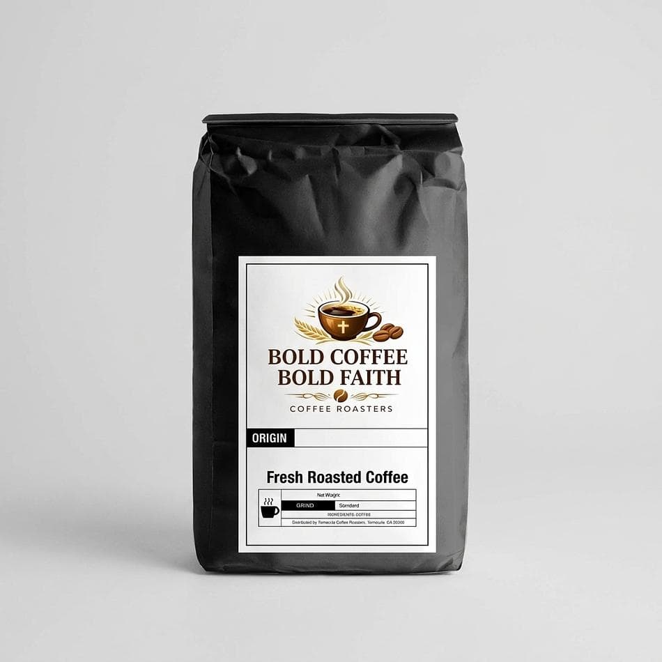 Dark Roast Espresso Blend Coffee, 6-Bean House Blend, Full-Bodied Low Acid, Fresh Roasted, 12oz Whole Bean or Ground