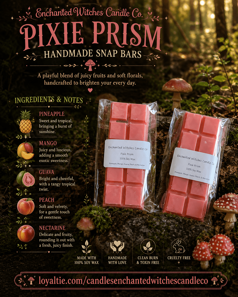 Pixie Prism Sachets & Snap Bars