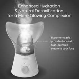 Gentle Face Steamer for Facial Deep Cleaning, 11-PC | Facial Steamer for Proactive Acne Treatment Unclogs Pores &amp; Treats Allergies | Facial Skin Care Products Includes Needles &amp; Tweezers-5