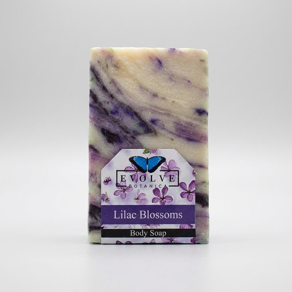 Lilac Bar Soap, Olive & Coconut Oil + Shea & Cocoa Butter, Creamy Non-Drying Lather, 4.5–5 oz Hand & Body Bar