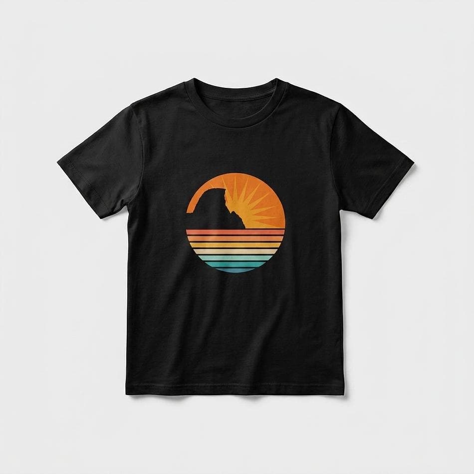 Kids Cotton Graphic T-Shirt, 5.3 oz Midweight, Classic Fit Crewneck, Tear-Away Label, Sizes XS–XL