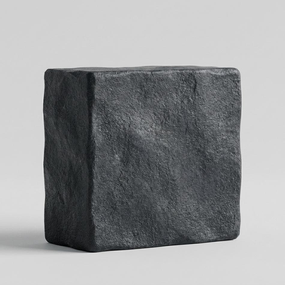 Activated Charcoal Soap Bar, Unscented Fragrance-Free Cleanse for Oily & Acne-Prone Skin, 4.5 oz Artisan Bar