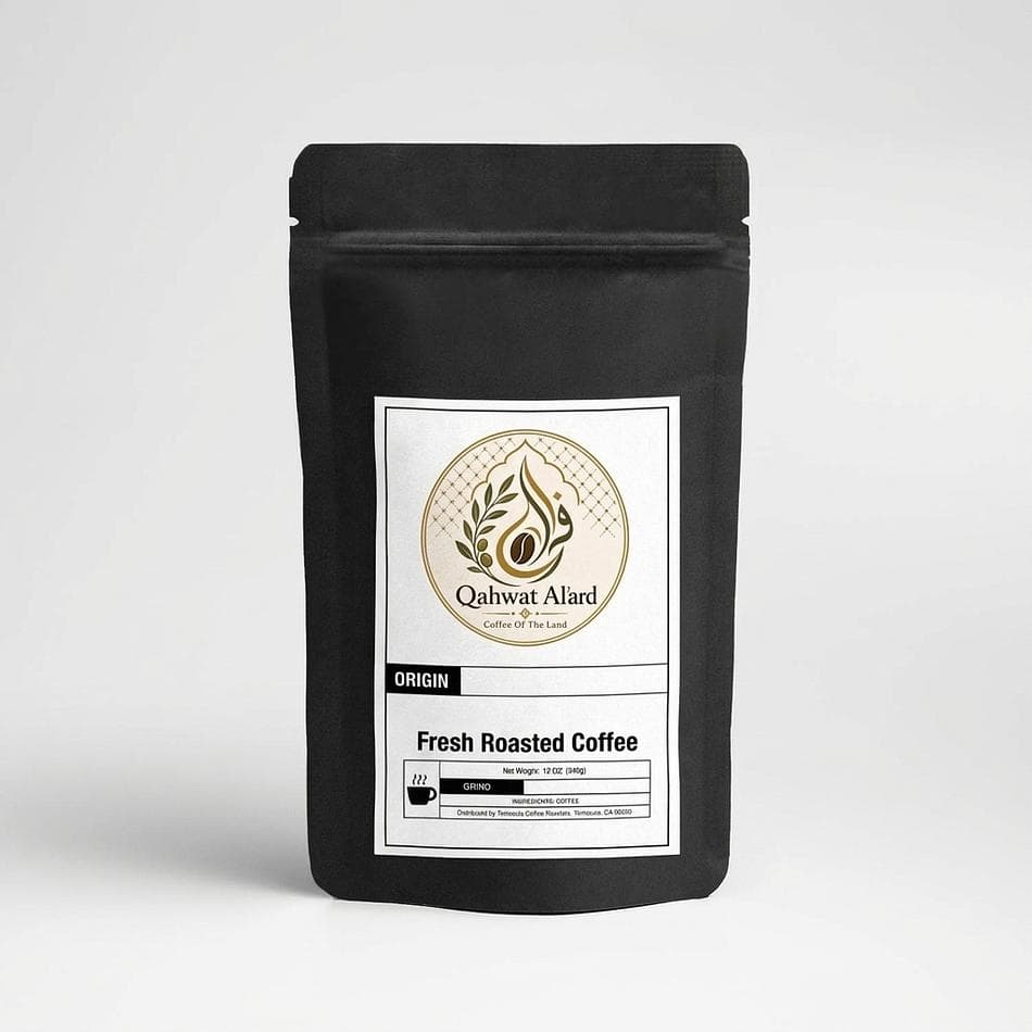 Medium Roast Coffee Blend, Southeast Asian Beans, Herbal Notes & Full Body, Fresh Roasted, 12 oz Bag